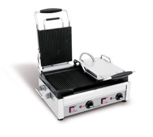 Eurodib SFE02365 240V Double Commercial Panini Press Sandwich Grill