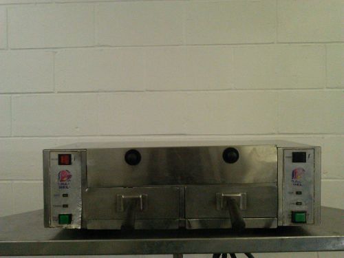Taco bell roundup steamer tbs-2x countertop for sale