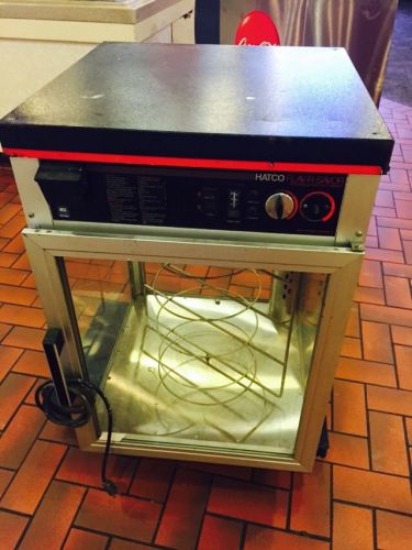 Hatco Holding Rotating Pizza Display Countertop Cabinet FST-1