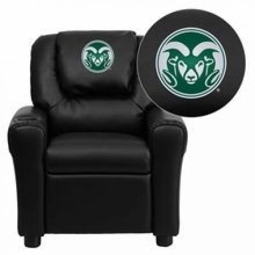 Flash Furniture DG-ULT-KID-BK-40011-EMB-GG Colorado State University Rams Embroi