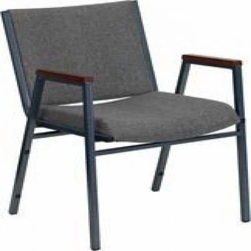 Flash Furniture XU-60154-GY-GG HERCULES Series Heavy Duty 3&#039;&#039; Thick Padded Gray