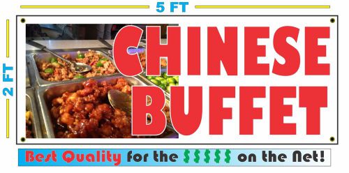 Full Color CHINESE BUFFET BANNER Sign NEW Larger Size Best Quality for the $$$