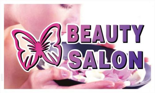bb045 Beauty Salon Banner Shop Sign