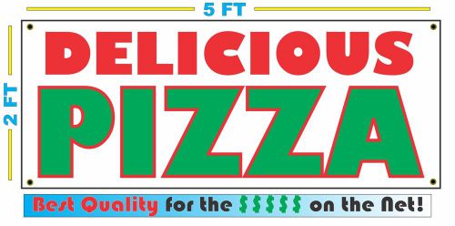 DELICIOUS PIZZA Giant Size All Weather Banner Sign Best Quality of the $$$