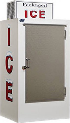 NEW LEER Outdoor Ice Merchandiser L30, Cold Wall Solid Door - 30 CU FT