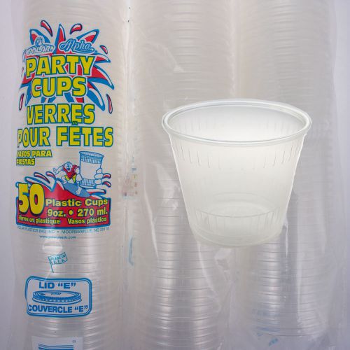 1,000ct polar alpha 9oz clear party cups drink beverage portion wholesale lot for sale
