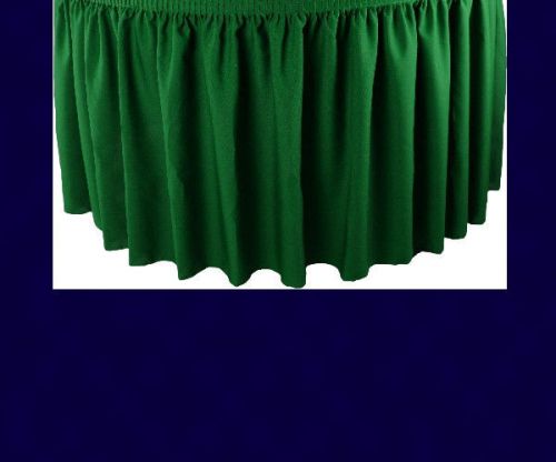 21&#039; NAVY PREMIUM FLAME RETARDANT TABLE SKIRTS - FIRE RESISTANT TABLE SKIRTING