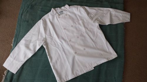 NEW ARTEX Apparel White Chefs Jacket Size Large FAST SHIPPING!