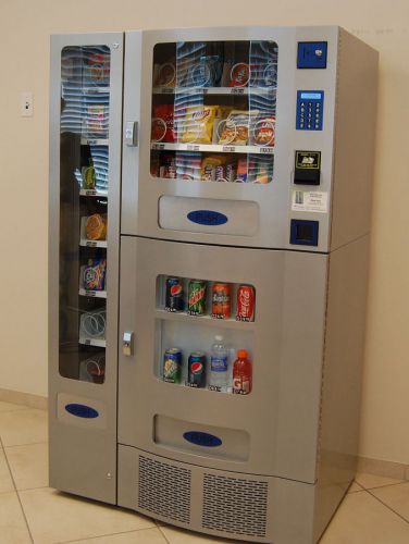 2 Vending Machine Soda Snack Office Deli Combo Seaga Planet / Antares