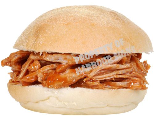 BBQ Barbeque Sandwich Pork Beef Concession Restaurant Food Truck Sign Decal 14&#034;