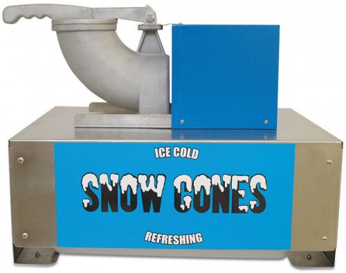 Benchmark USA 71050 The Blitz Snow Cone Machine 500 lbs. Ice per Hour