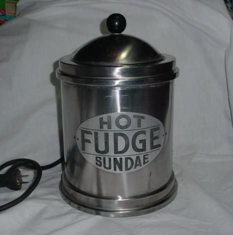 VINTAGE 1950&#039;S LACY HOT FUDGE SUNDAE ICE CREAM WARMER OR CHEESE WORKS GREAT!