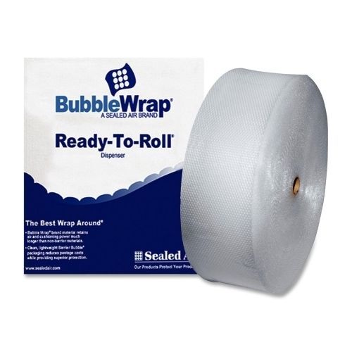 Sealed Air 33246 Bubble Wrap Cushioning Material 12inx250&#039; Roll 3/16in Bubb