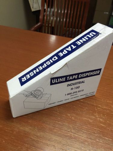 NEW Uline Industrial Tape Dispenser Side Loader Load Tape H-150 NIB