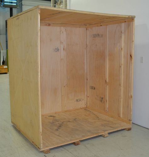 Heat-Treated Pine Shipping Crate, Export or Domestic Use - Great Storage Space!!