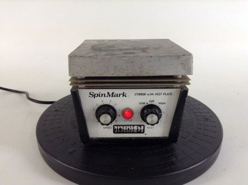 Markson spinmark stirrer with hot plate for sale