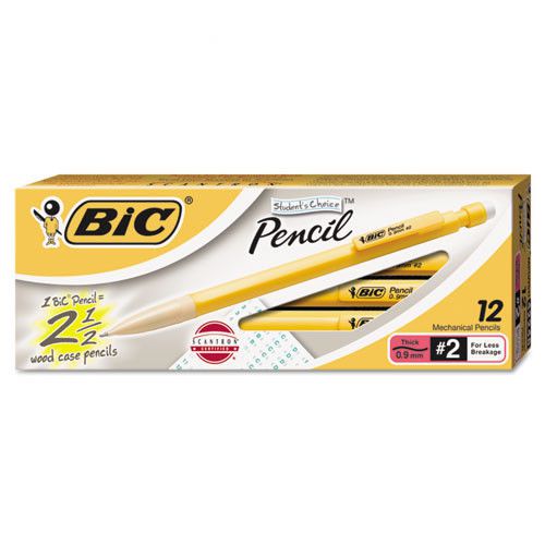 Bic Corporation Student&#039;s Choice Mechanical Pencil (Pack of 12) Set of 2