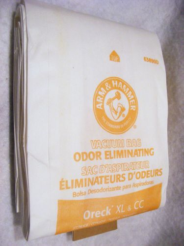 ARM and  Hammer ORECK XL and CC Vacuum Bags (3 Bags)