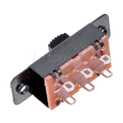 50*ss-23f19g5 6 pin dpdt solder pin ac slide switch on-off 3a250v / 6a125v for sale