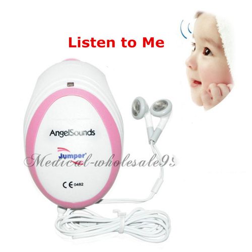 Angelsounds Fetal Prenatal Heart Rate Monitor Doppler 3MHz + Headset/earphone