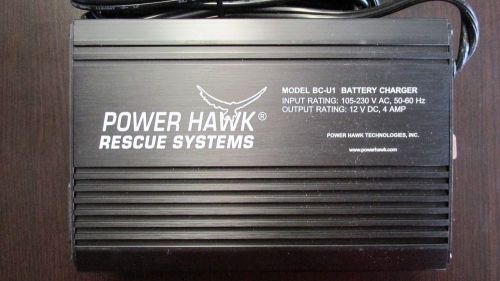 Power hawk rescue systems bc-u1 battery charger for sale