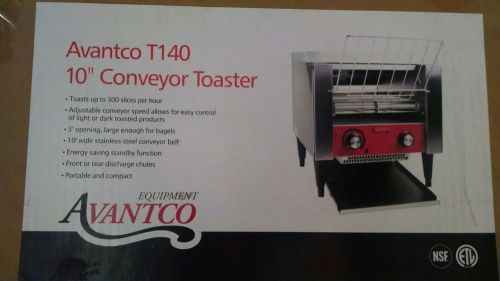 Avantco T140 10&#034; Conveyor Toaster