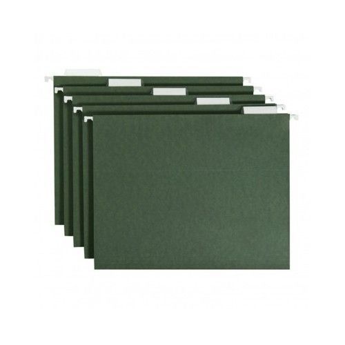 Hanging file folder green office cabinet organization folders standard letter for sale