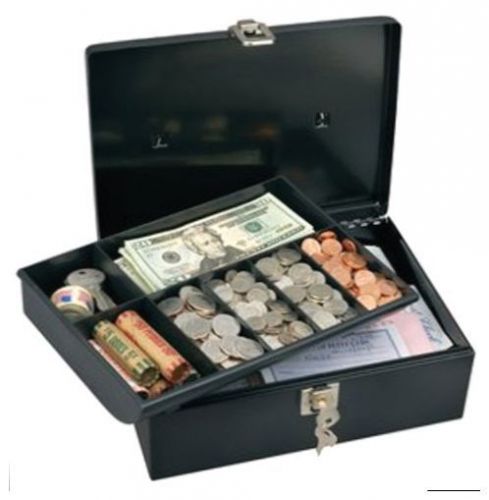 Master Lock 7113D Cash Box with 7-Compartment Tray