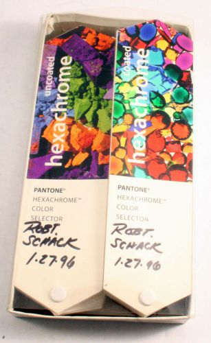 Pantone Hexachrome Color Selector Coated and UnCoated Guides with Packaging EXC