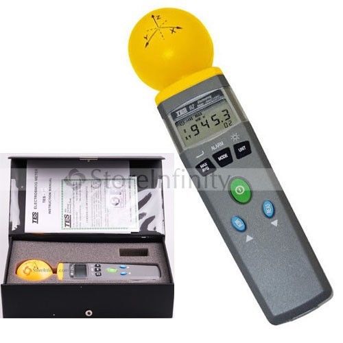3-AXIS EMF/Radiation ElectroSmog Meter Tester TES92
