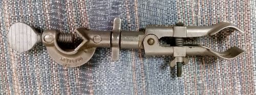 Vintage fisher tube flask holder clamp #1540 castaloy lab equipment for sale