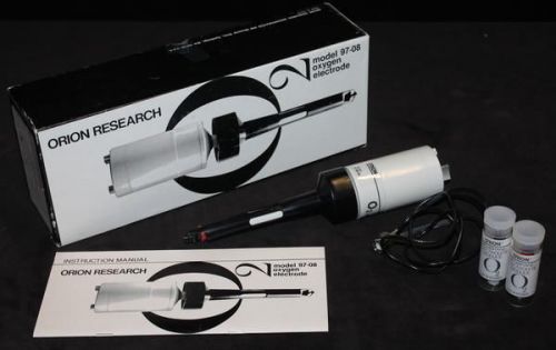 Orion Research Model 97-08 Dissolved Oxygen BOD Probe Electrode Free Shipping!