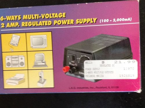 L.K.G. Industries Philmore MW122A  Regulated Power Supply