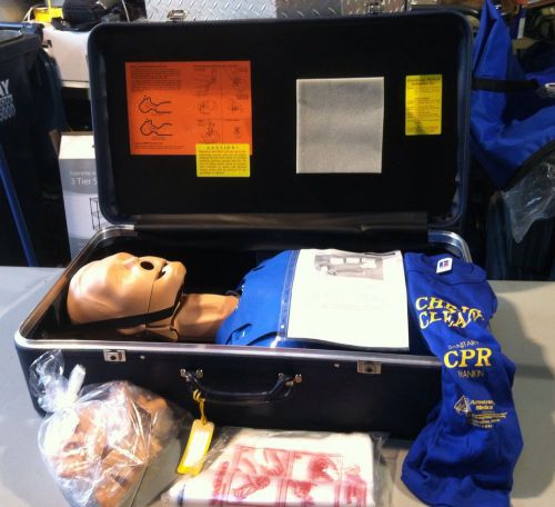 NEW IN THE BOX LAERDAL ARMSTRONG CHRIS CLEAN CPR TRAINING MANIKIN