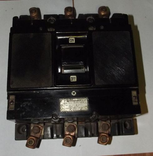 WESTINGHOUSE AB DE-ION  CIRCUIT BREAKER 505023 B 100 AMP 600 VOLT It&#039;s a MONSTER