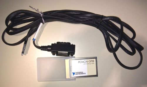 National Instruments PCMCIA-GPIB Interface Card with 4M Latching Cable IEEE-488