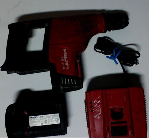 Hilti Cordless 36v Rotory Hammer w/Charger &amp; Battery Model TE 7-A CPC