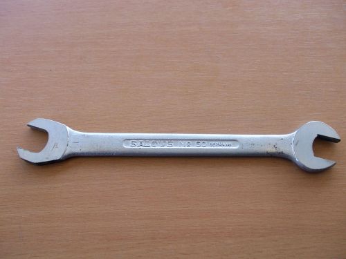 Saltus no 50 13mm x 11mm double open end metric wrench chrom-vanadium germany for sale