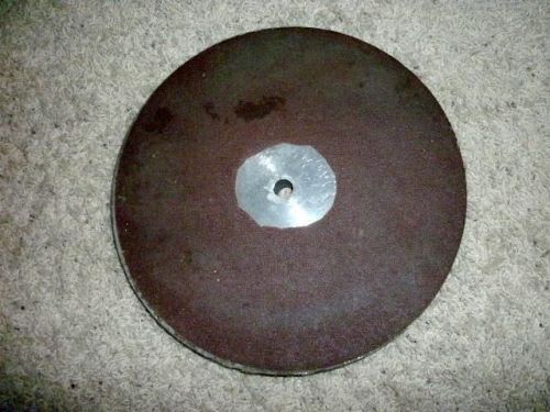 12&#034; Sanding Disk Holder Aluminum 5/8&#034; hole