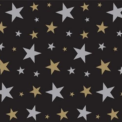 Beistle 52102 Star Backdrop, 4-Feet by 30-Feet