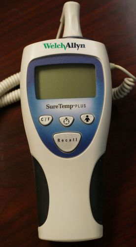 Welch allyn suretemp plus 692 electronic thermometer w/ wall mount for sale