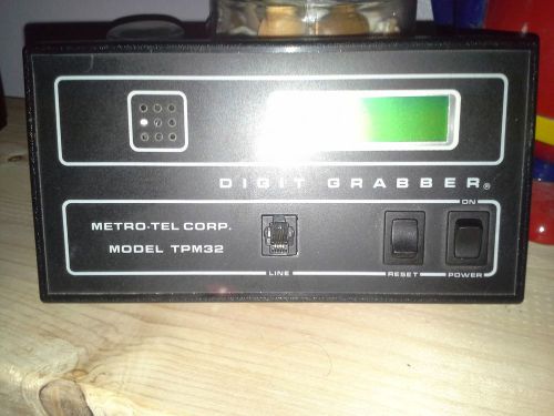 METRO-TEL TPM32 DIGIT GRABBER TPM-32 DIGIT DISPLAY