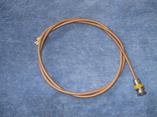RF Test Patch Cable BNC Male Plug to BNC Male Plug, RG142B/U, 50 Ohms, 48&#034; Long