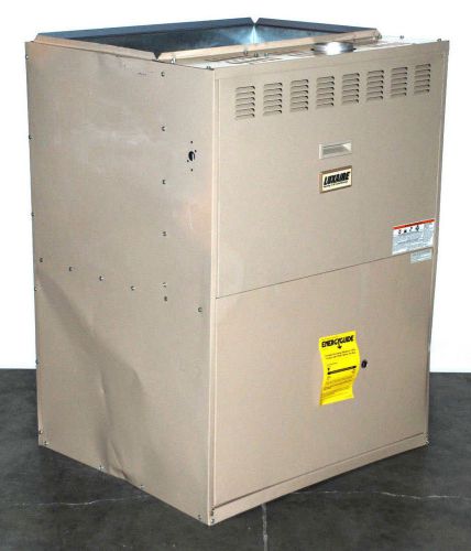 &#034;luxaire&#034; natural gas up-flow furnace {130,000 btu/80%} p4hue30n13006a for sale