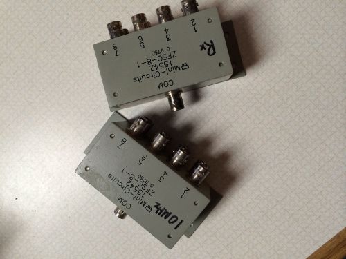 Mini-Circuits 8-Port IF Splitter - Combiner, BNC, PN # ZFSC-8-1