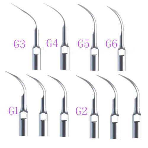 50 dental ultrasonic perio scaling tip kit ems/woodpecker handpiece g1,2,3,4,5,6 for sale