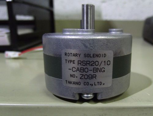 Takano RSR20/10 Rotary Solenoid Coil Motor RSR20/10-CAB0-BNG Amusement Arcade