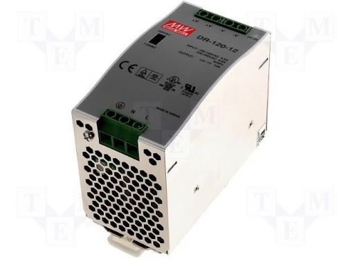 Mean well dr-120-48 ac/dc power supply single-out 48v 2.5a 120w 7-pin authorised for sale