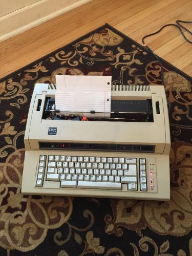 IBM Actionwriter 1 Electronic Typewriter - Portable. Free Shipping!