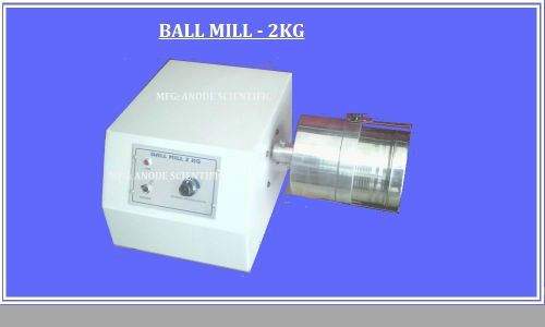 BALL MILL 2KG with free shipping worldwide